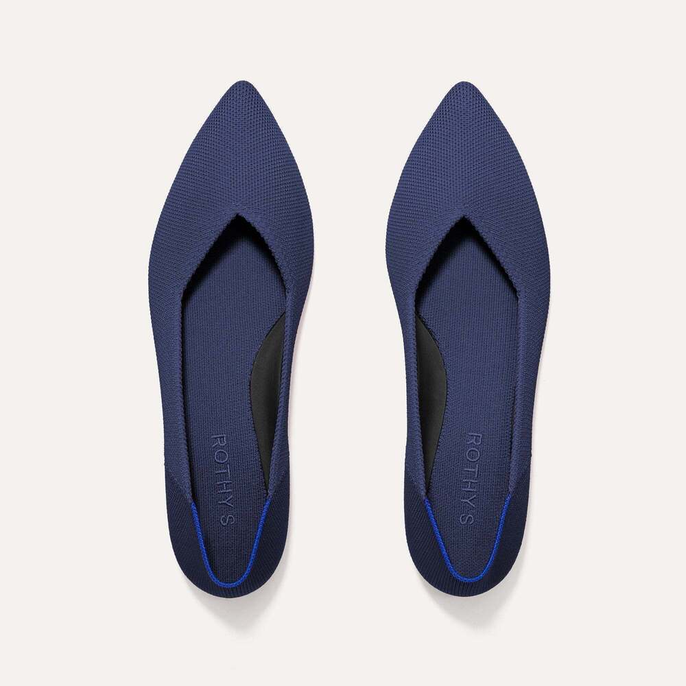 Rothy's The Point II - Deep Navy Size 8